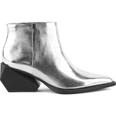 United Nude Ricky Yoyo Mid Boots In Silver