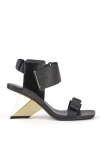 United Nude Rockit Run Sandals In Black