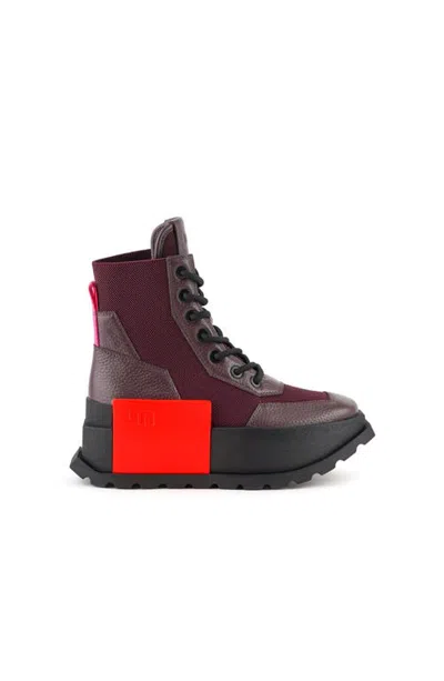 United Nude Roko Combat Boots In Multi