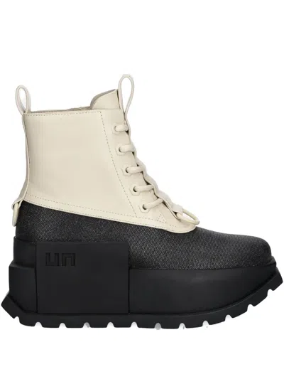 United Nude Women's White / Black Roko Patrol Boot - Mono