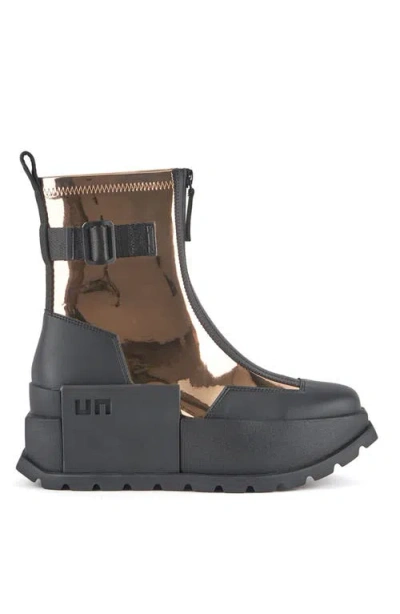 United Nude Roko Bootie Ii Boots In Rose Gold