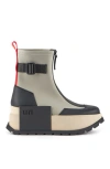 United Nude Roko Platform Bootie In Sustained Grey