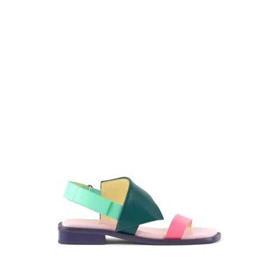 United Nude Sandal Polo Lo In Multi