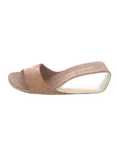 Pre-owned United Nude Sandals In Neutrals/pink