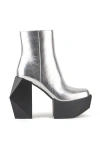 United Nude Stage Boot Mens In Silver