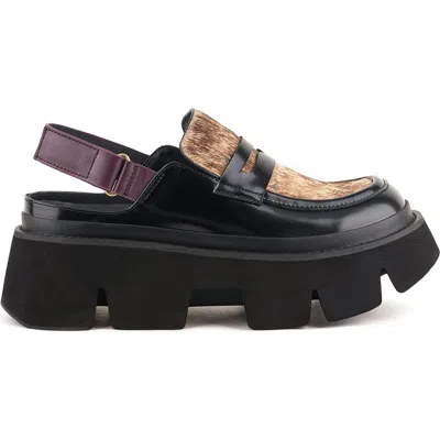 United Nude Stomper Loafer In Black