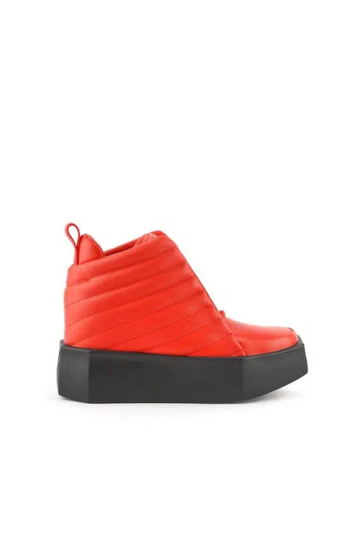United Nude Stone Puffy Mid In Red