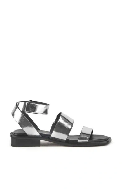 United Nude Tara Hana Lo Sandals In Silver