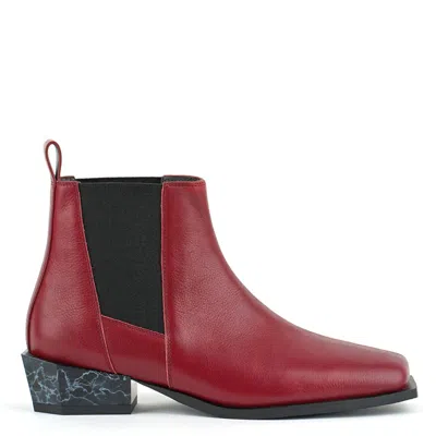 United Nude Tetra Chelsea Lo In Red