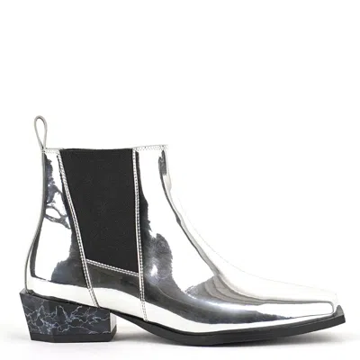 United Nude Tetra Chelsea Lo In Silver