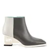 United Nude Un Bootie Mid Ii In Multi