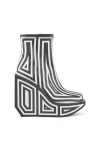 United Nude Wa Platform Bootie In Multi