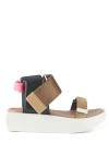 United Nude 60mm Wa Puffy Lo Sandals In Brown
