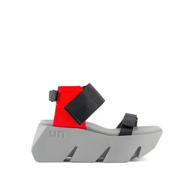 United Nude Women's Black / Grey / Red Bull Run - Fluo Red In Gray