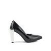 United Nude Women's Black / Silver Gem Pump Hi - Black In Black/silver
