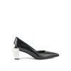 United Nude Women's Black / Silver Gem Pump Mid - Black