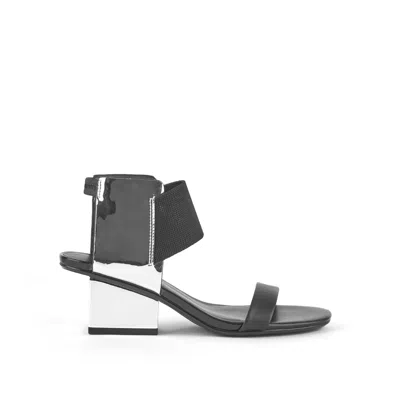 United Nude Women's Black / Silver Raila Mid - Mirror Silver In Black/silver