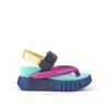 United Nude Delta Tong Sandals In Multi