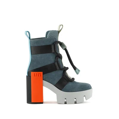 UNITED NUDE WOMEN'S BLUE / ORANGE GRIP NOMAD MID II - BASALT MIX