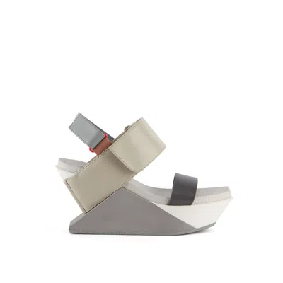 UNITED NUDE WOMEN'S DELTA WEDGE SANDAL - NEUTRALS