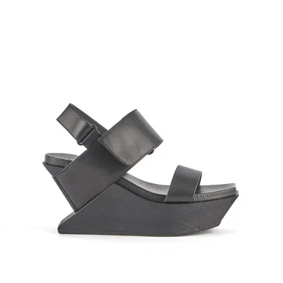 United Nude Women's Delta Wedge Sandal Black