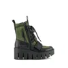 United Nude Grip Combat Lo Boot In Green