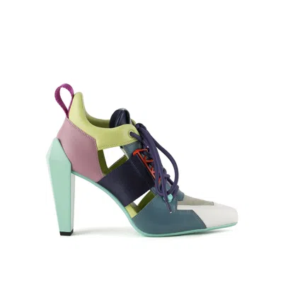 UNITED NUDE WOMEN'S GREEN / BLUE GEM SPORTY HI - BIO-MINT