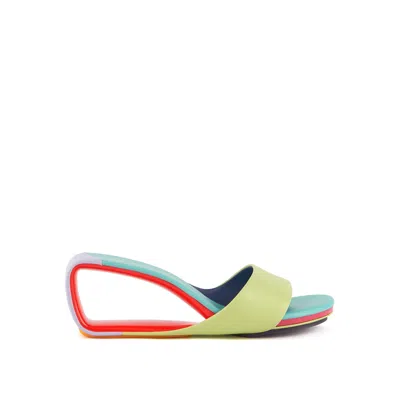 United Nude Women's Green / Blue / Yellow Mobius Mid - Party In Green/blue/yellow