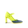 United Nude Women's Green / Blue / Yellow Tara Mj Hi - Cyber Lime In Green/blue/yellow