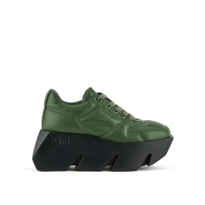 United Nude Women's Green Bull Puffy Sneaker - Combat