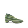 United Nude Women's Green Fold Sense Ii - Emerald Mix