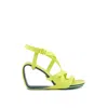 United Nude Women's Green Mobius Sia Hi - Cyber Lime In Green