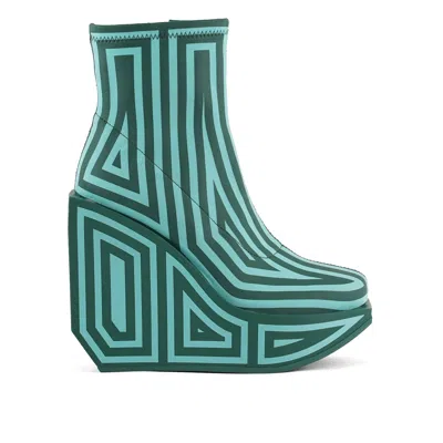 United Nude Women's Green Wa Bootie Hi - Emerald