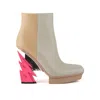 United Nude Glam Square Boot In Black
