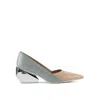 United Nude Women's Neutrals / Grey / Silver Ricky Pump Mid - Taupe Mix In Gray