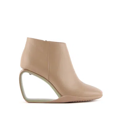 United Nude Women's Neutrals Mobius Ankle Bootie Hi - Taupe Mix In Multi