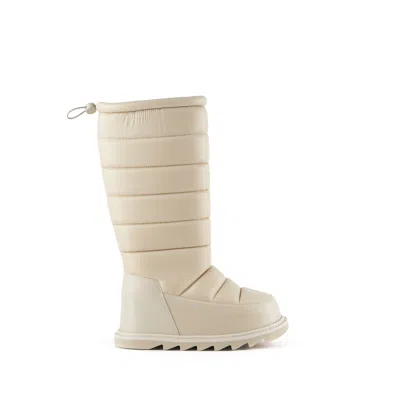 United Nude Women's Neutrals Zembla Bubble Boot - Chalk
