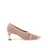 United Nude Women's Neutrals Zuma Pump Mid - Cameo Mix In Black