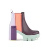 United Nude Women's Pink / Purple Grip Chelsea Mid Iii - Meta In Pink/purple