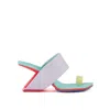 United Nude Women's Pink / Purple Loop Toe Hi - Party In Pink/purple