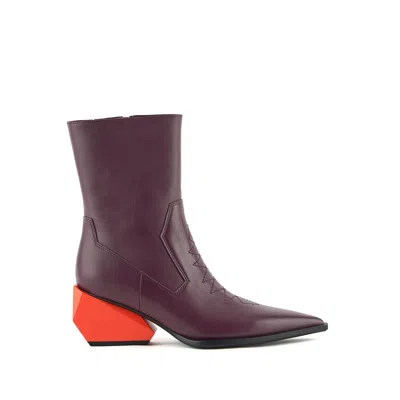 United Nude Women's Purple / Orange Ricky West Mid - Fig Mix In Multi