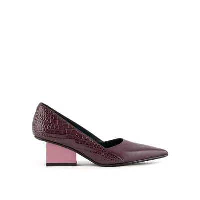 United Nude Women's Purple Raila Pump - Fig Mix