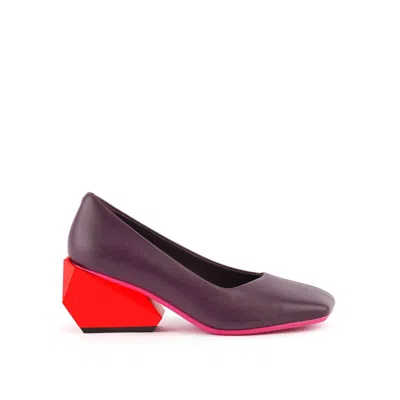 United Nude Women's Purple Ricky Poma Mid - Cherry Mix