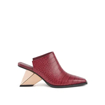 United Nude Women's Red Rockit Mule Ii - Cranberry