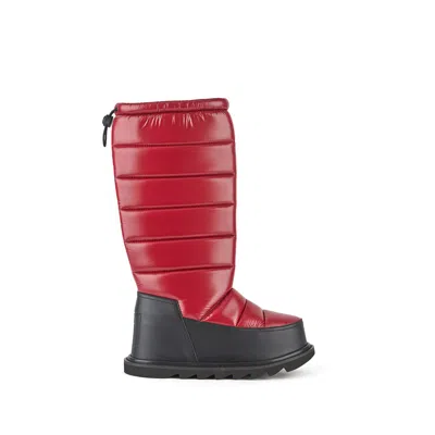 United Nude Women's Red Zembla Bubble Boot - Intense Rust