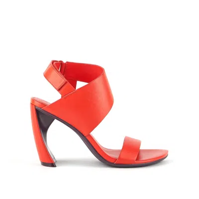 UNITED NUDE WOMEN'S RED ZUMA SANDAL HI - MAYPLUM