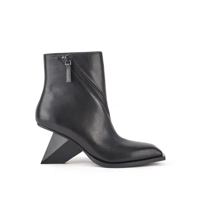 United Nude 70mm Rockit Zip Boots In Black