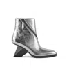 United Nude Rockit Zip Bootie In Silver