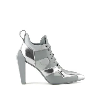 United Nude Gem Sneaker Hi In Silver