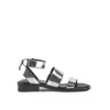 United Nude Tara Hana Lo Sandals In Silver